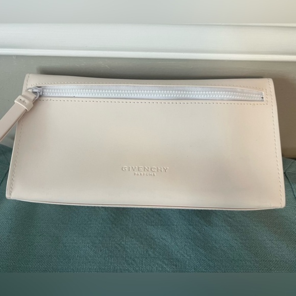 Givenchy Parfume Cream Colored Bag with Zipper